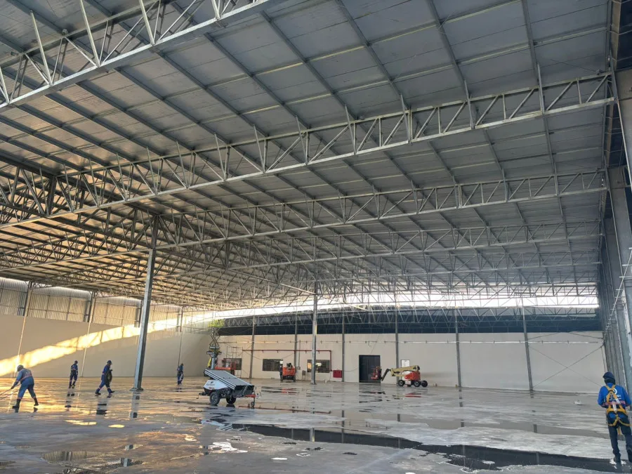 Galpão industrial apresentado no site da Engemec