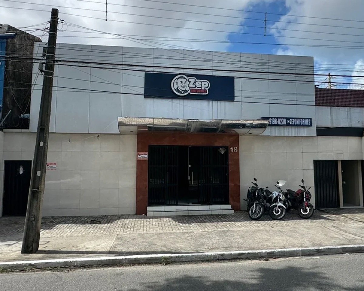 Fachada da loja Zep Uniformes